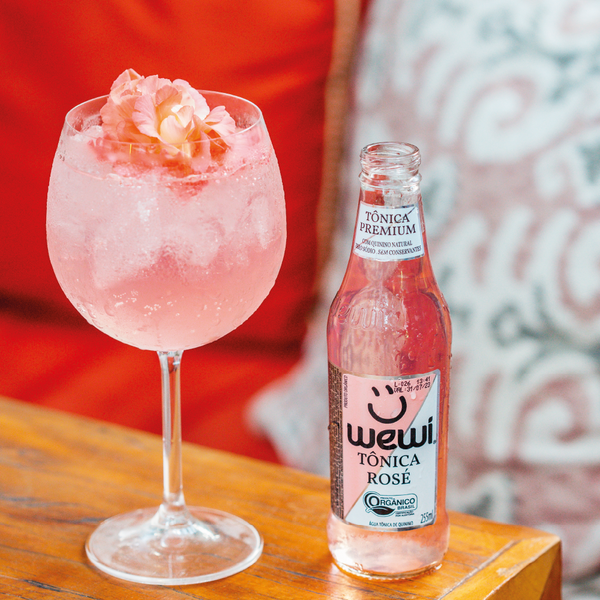 Wewi Organic Rosé Tonic Water 255ml Pack of 6 Units