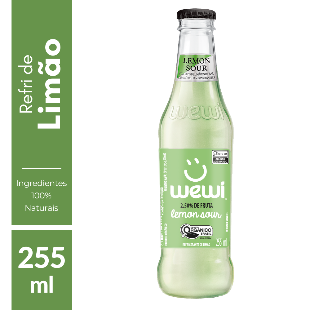 Lemon Sour Orgânico Wewi 255ml