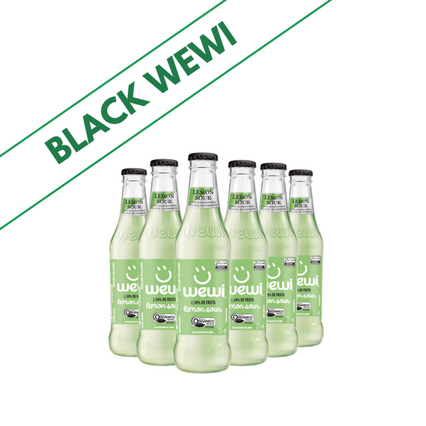 Wewi Organic Lemon Sour 255ml Pack of 6 Units