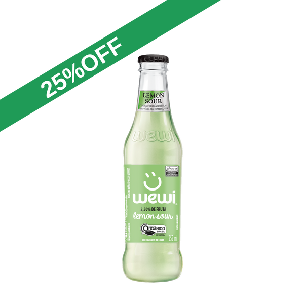 Lemon Sour Orgânico Wewi 255ml