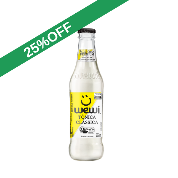 Água Tônica Clássica Orgânica Wewi 255ml