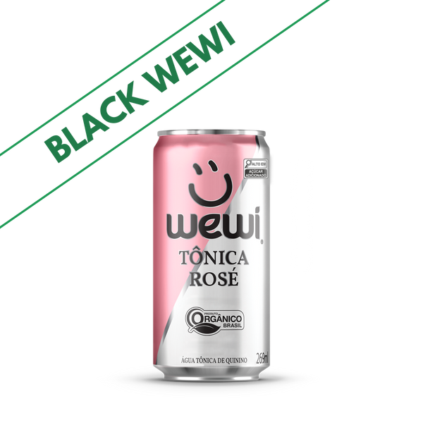 Água Tônica Rosé Orgânica Wewi 269ml