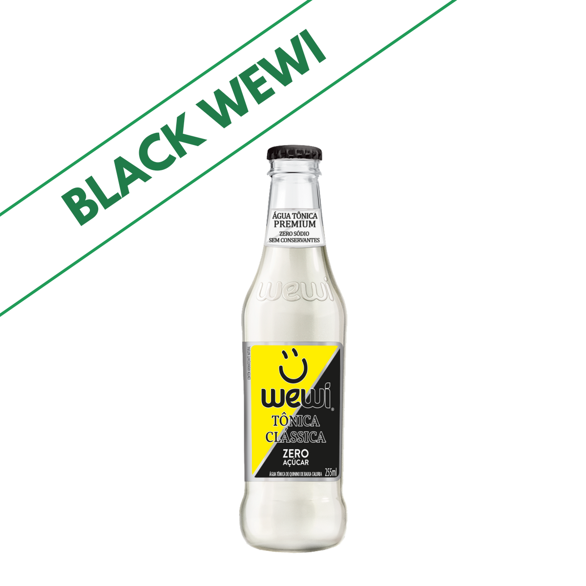 Água Tônica Clássica ZERO Açúcar Garrafa 255ml