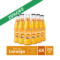 Laranja Orgânico Wewi 255ml Pacote com 6 Unidades