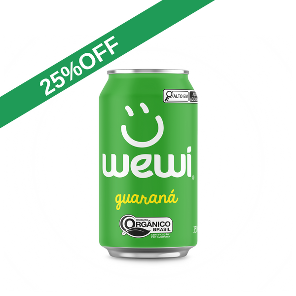 Guaraná Orgânico Wewi 350ml