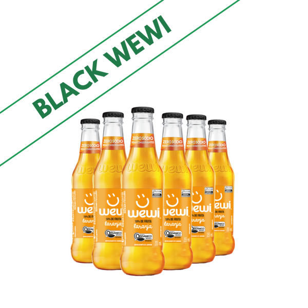 Wewi Organic Orange 255ml Pack of 6 Units