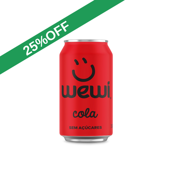 Cola Zero Açúcar Wewi 350ml