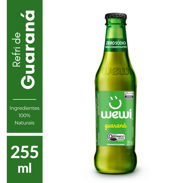 Guaraná Orgânico Wewi 255ml