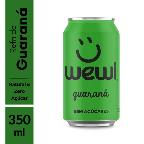 Wewi Zero Sugar Guarana 350ml