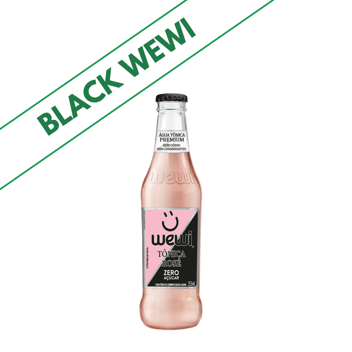 Água Tônica Rosé ZERO Açúcares 255ml