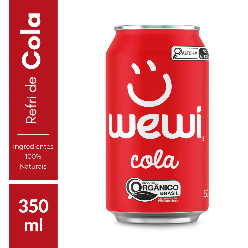 Cola Orgânico Wewi 350ml