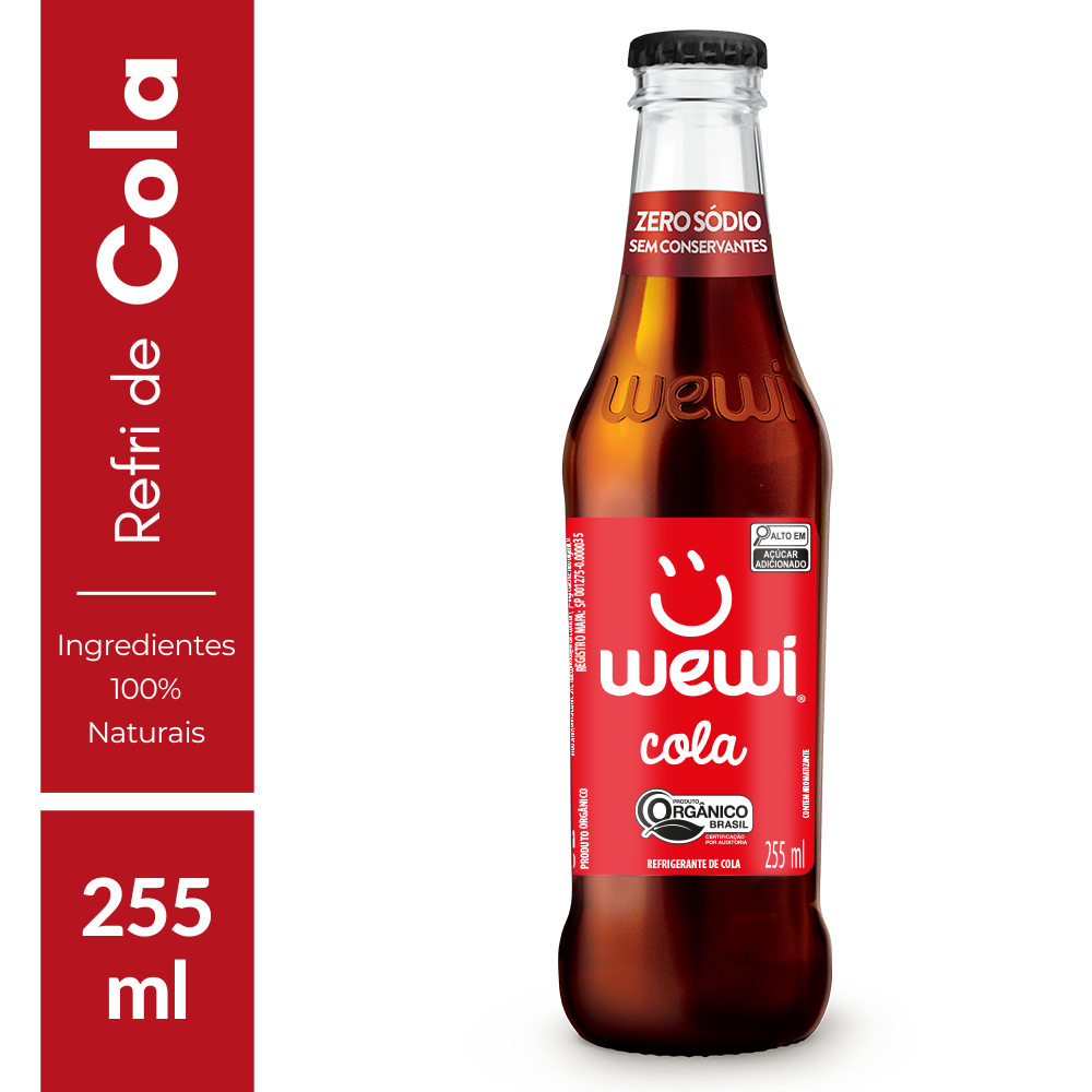 Cola Orgânico Wewi 255ml