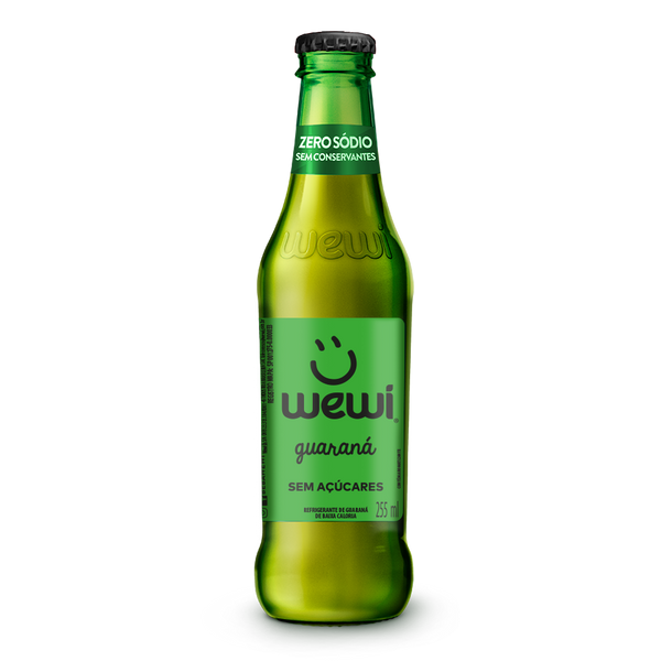 Guaraná Zero Açúcar Wewi 255ml