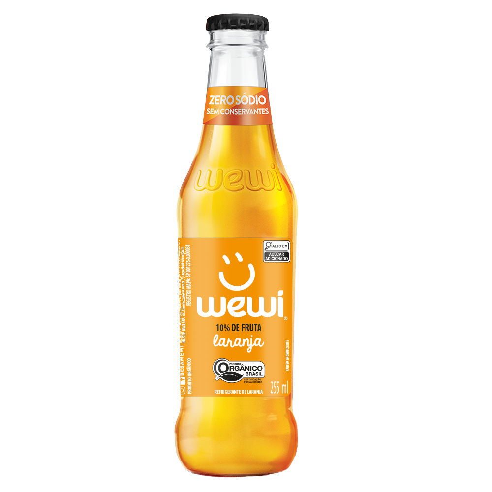 Laranja Orgânico Wewi 255ml