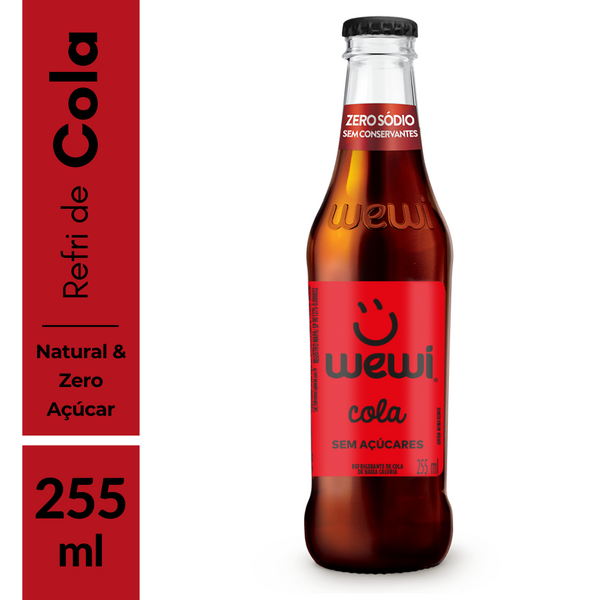 Cola Zero Açúcar Wewi 255ml