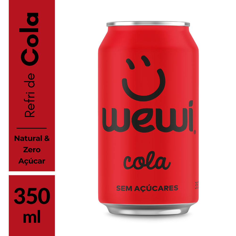 Cola Zero Açúcar Wewi 350ml