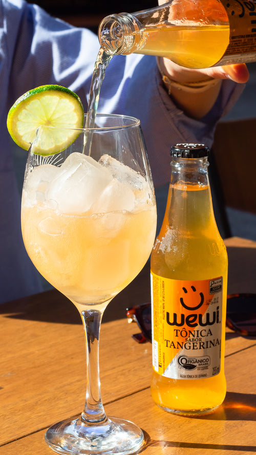 Água Tônica Tangerina Orgânica Wewi 255ml