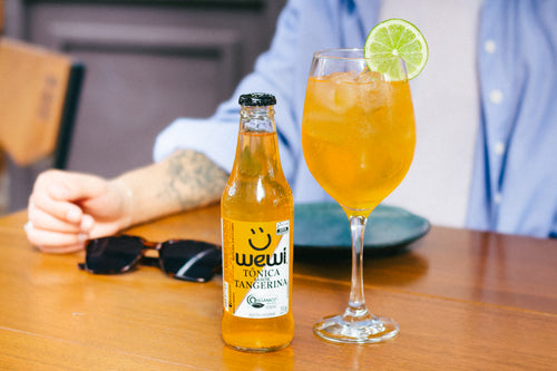 Água Tônica Tangerina Orgânica Wewi 255ml
