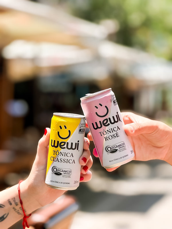 Água Tônica Rosé Orgânica Wewi 269ml