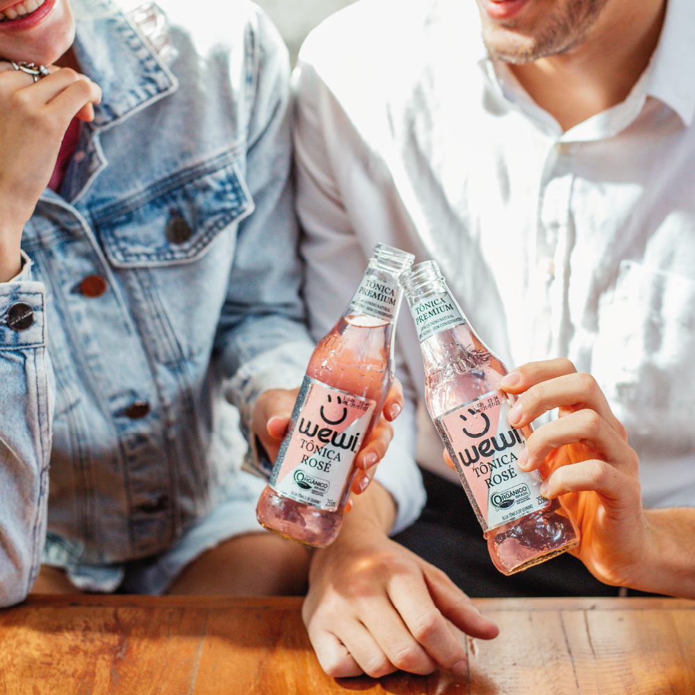 Wewi Organic Rosé Tonic Water 255ml