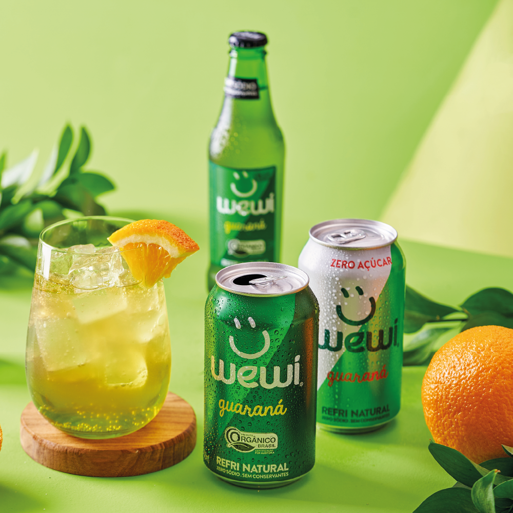 Guarana Zero Sugar Wewi 350ml Pack of 6 Units