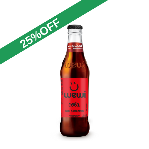Cola Zero Açúcar Wewi 255ml