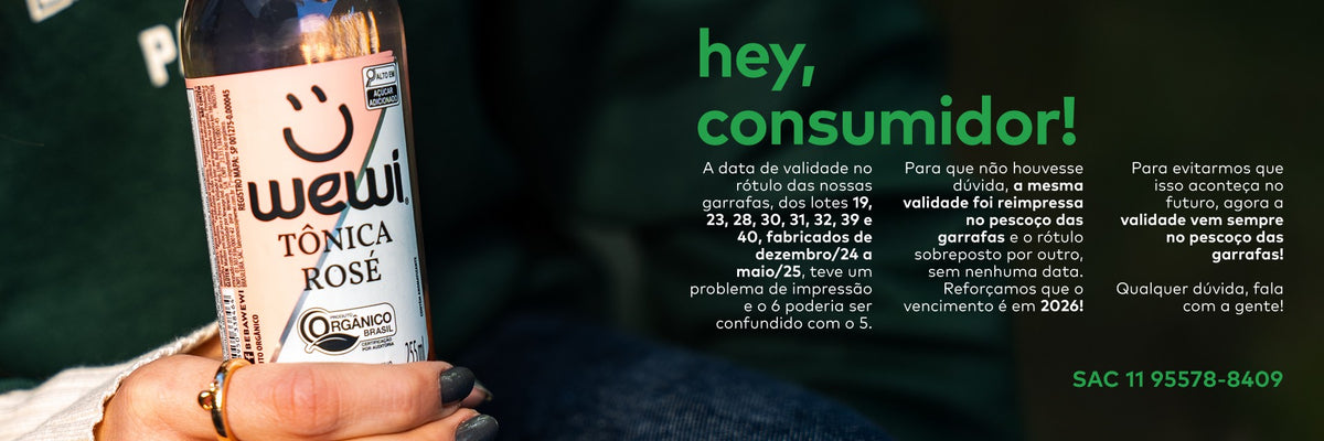 Hey, consumidor! A validade dos lotes 19, 23, 28, 30, 31, 32, 39 e 40 é em 2026. SAC 11 95578-8409