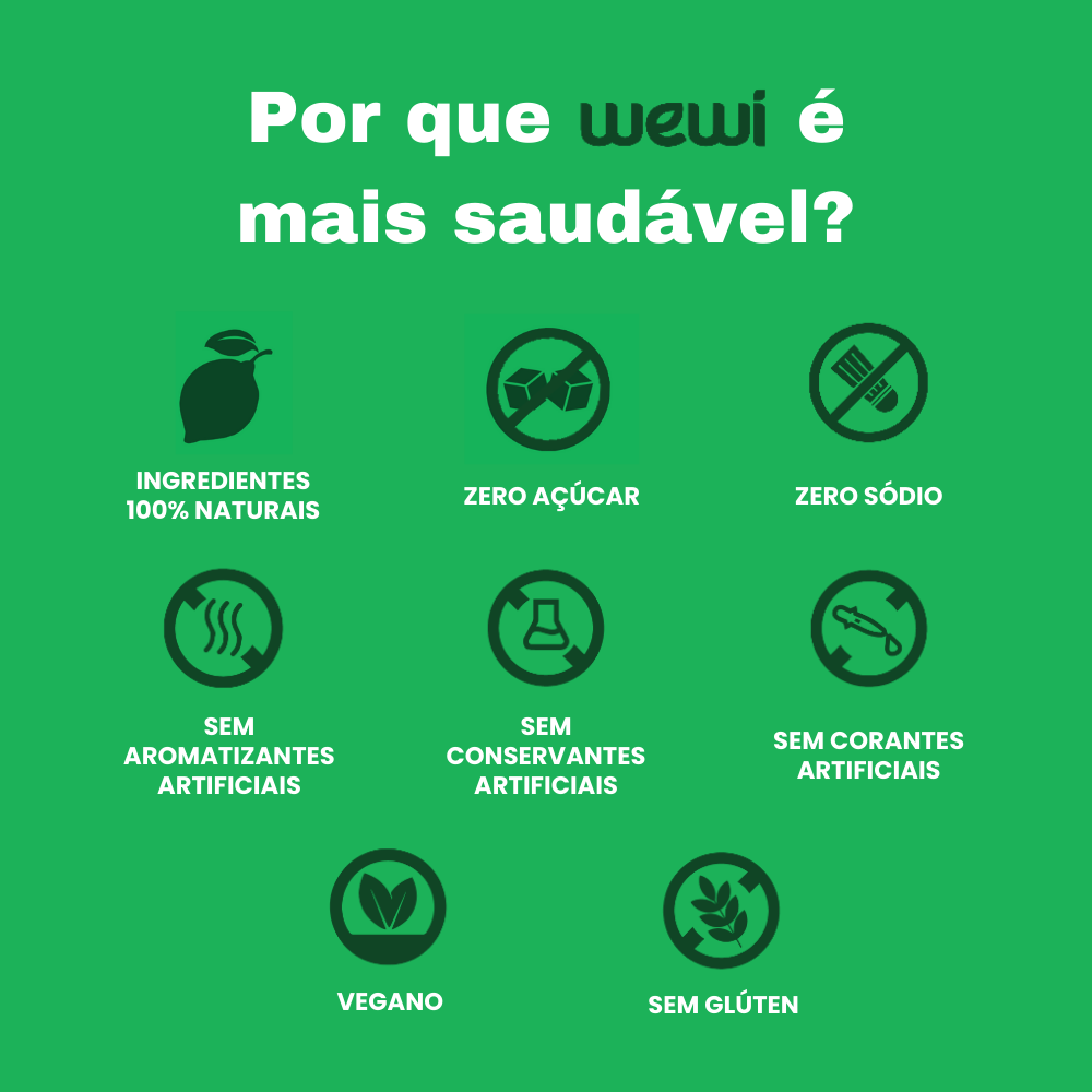 Guaraná Zero Açúcar Wewi 350ml Pacote com 6 Unidades