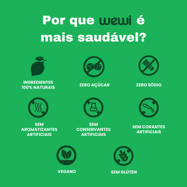 Energy Zero Açúcar Wewi 269ml Pacote com 6 Unidades